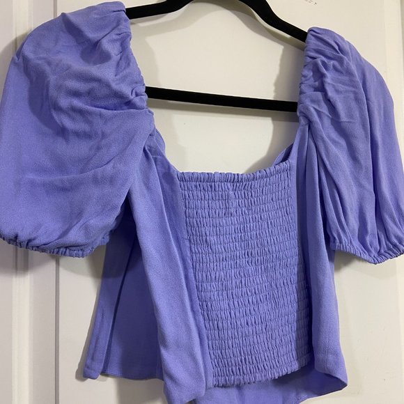 Aritzia Wilfred Novella Short sleeve Blouse Size Small - Picture 4 of 4